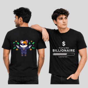 Future Billionaire Graphic T-Shirt – Premium Cotton