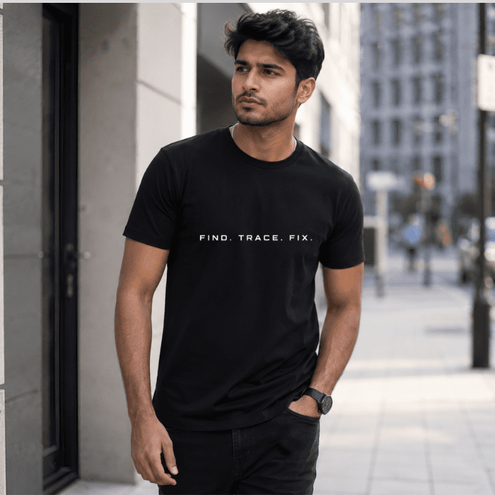 Bug Hunter Graphic T-Shirt –Premium Cotton