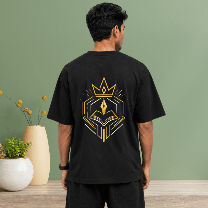 Student Today, Legend Tomorrow Oversized Graphic T-Shirt – Premium Cotton