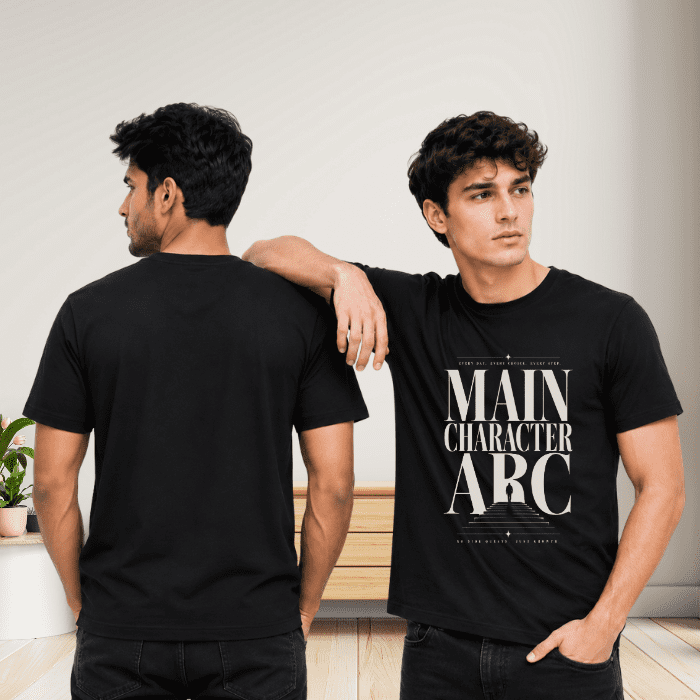 Main Character Graphic T-Shirt – Premium Cotton Oversized  Tee