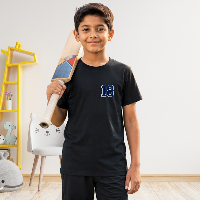 Future Cricketer Kids Premium Cotton Graphic T-Shirt