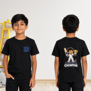 Little Champion Kids Premium Cotton Graphic T-Shirt