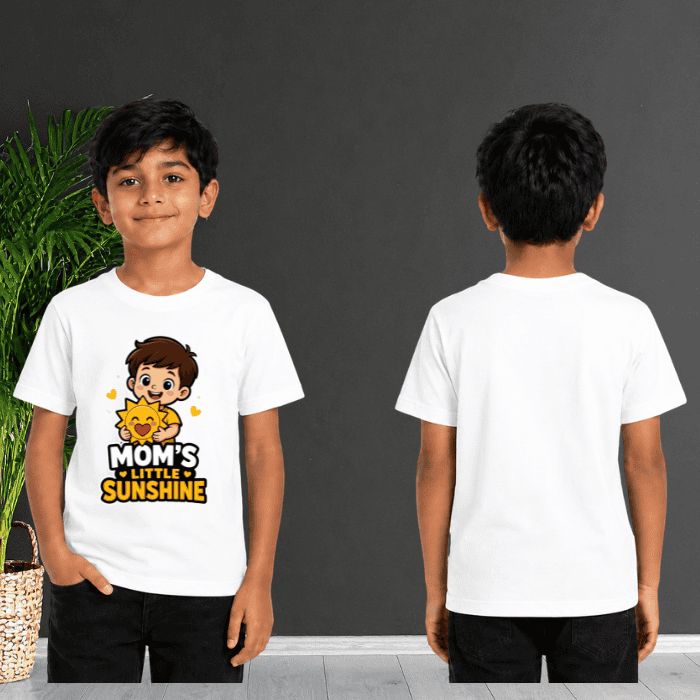 Mom's Little Sunshine Kids Premium Cotton T-Shirt