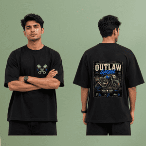 Outlaw Garage Graphic T-Shirt – Premium Oversized Cotton Streetwear Tee